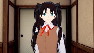  【3D】下课后与远坂凛一起学习 