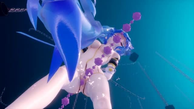  3D激情无尽！千明重制版秋之果冻MMD极致诱惑 